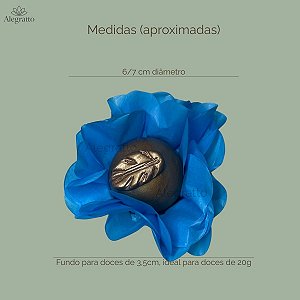 Forminha Lunari - Azul cyan