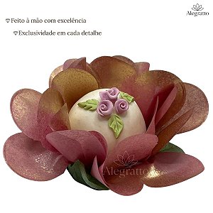 Forminha Delicatta  Papel - Rosa velho Claro