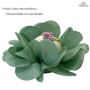 Forminha Delicatta  Papel - Verde Oliva Claro