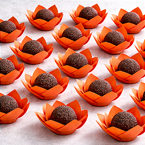 Forminha Lottus Papel - Laranja