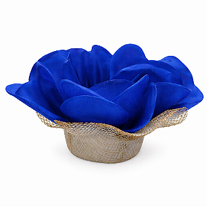 Kits forminha Lunita Papel com tela - Azul Royal