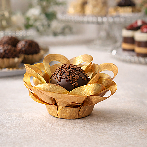 Kit forminhas Luna Papel - Dourado