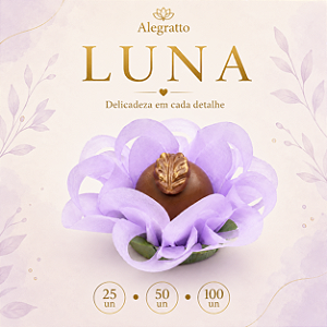 Kit forminhas Luna Papel - Lavanda