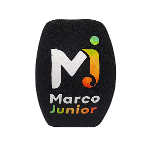 ESPUMA DE MICROFONE PERSONALIZADA QUADRADA NACIONAL