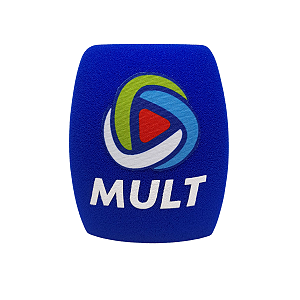 Espumas Triangular p/ Microfones Com Logotipo IMPORTADA