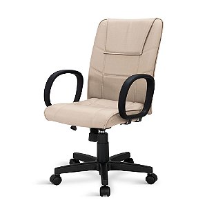 Cadeira Diretor Venezia Giratória PT Relax C/Braços