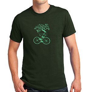 Camiseta Masculino Bike natureza infinita