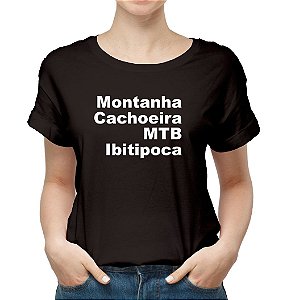 Camiseta Feminina Ibitipoca