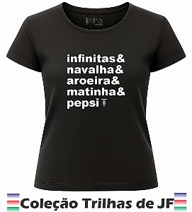Camiseta Feminina Trilhas de Juiz de Fora