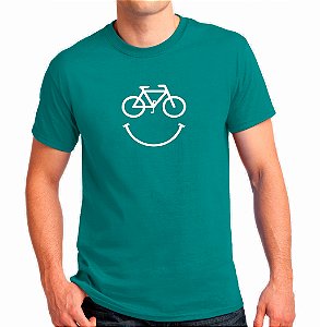 Camiseta Masculino Bike smile