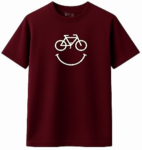 Camiseta Masculino Bike smile