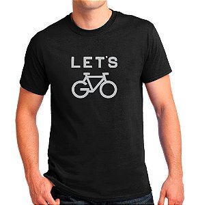 Camiseta Masculino Let's go biker