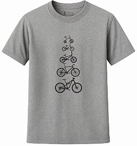 Camiseta Masculino Minhas bicicletas