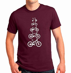 Camiseta Masculino Minhas bicicletas