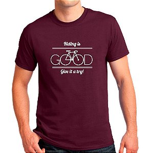 Camiseta Masculino Riding is good