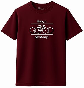 Camiseta Masculino Riding is good