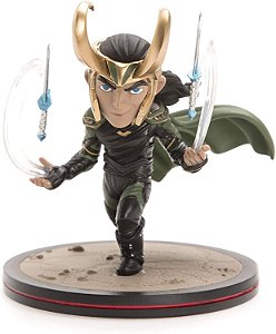 Q-fig Marvel Thor Ragnarok - Loki - Diorama!