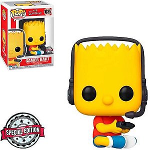 Funko Pop! Television The Simpsons - Gamer Bart 1035!
