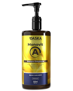 Shampoo Energizante Bomba de Vitaminas Monovit Oaska Natural 500ml