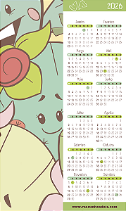 Marcador calendário