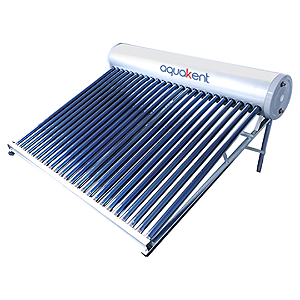Aquecedor Solar à Vácuo 24 tubos Aço inox 316