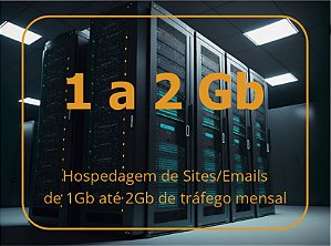 Hospedagem de Sites WORDPRESS - De 1Gb até 2Gb de tráfego mensal