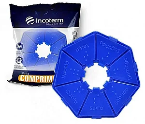 PORTA COMPRIMIDOS SEMANAL INCOTERM