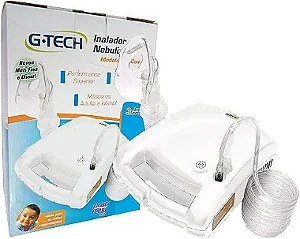 INALADOR E NEBULIZADOR NEBCOM V G-TECH - BRANCA
