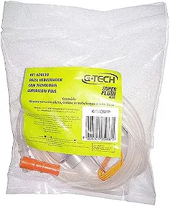 KIT NEBULIZADOR ADULTO SUPER FLOW PLUS G-TECH - TRANSPARENTE