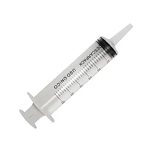 SERINGA DESCARTÁVEL 60ML S/AGULHA BICO CATETER CENTRAL DESCARPACK - TRANSPARENTE
