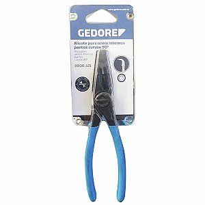 Alicate Trava Interno Curvo 7" 19 a 60mm GEDORE AZUL J21