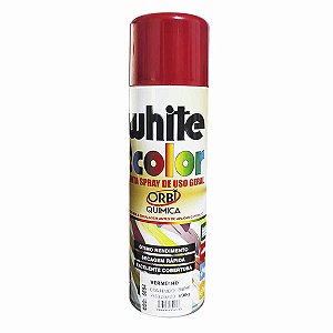 Tinta Spray Uso Geral Automotivo Vermelho 340ml ORBI