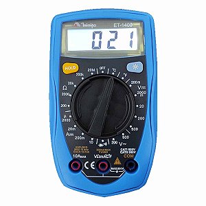 Multimetro Digital Portátil Profissiona ET-1400 MINIPA