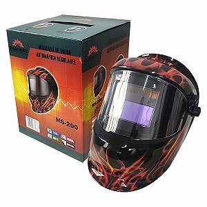 Máscara de Solda Escurecimento Automática PARAMAX MS200