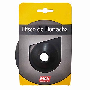 Disco de Borracha Semi Rigido Cinza 4.1/2 Polegadas MAX
