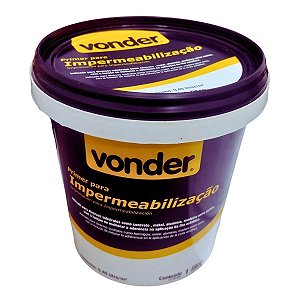 Primer Impermeabilizante Asfaltico Melhorar Aderencia VONDER