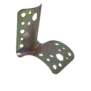 Placa de Junção Moldada Horizontal 65 X 85mm Para Eucalipto
