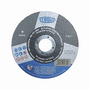 Disco Corte Inox 4.1/2" 1,0mm TYROLIT BASIC A60Q-BF