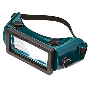 Oculos Maçariqueiro Quadrado Visor Fixo CG 500 CARBOGRAFITE