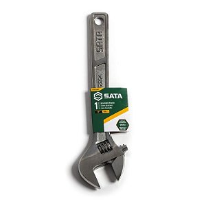 Chave Ajustável Inglesa 10" SATA ST47204SC Aço Cromo Vanádio Profissional