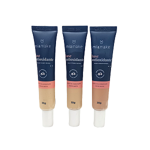 Base antioxidante multifuncional cores medias mia make