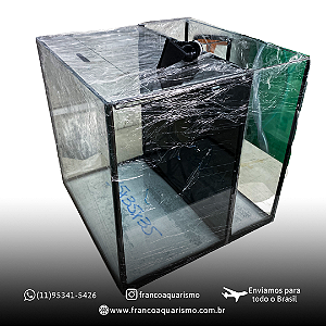 Aquário com Sump Traseiro - 35x35x35