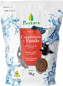 Ração Carnivoros De Fundo Pellet P 1kg Poytara