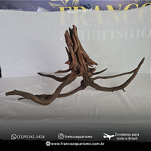 Tronco de Madeira Natural para Aquários – Peça Unica