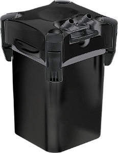 SICCE FILTRO EXTERNO CANISTER WHALE 120 BLACK NERO - 540 l / h - H.Máx 1 m - 5 W - 110 V - Cabo: 1,5m Comp. 17,5cm / Larg. 17,5cm / Alt. 21,7cm