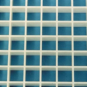 TMC WHITE EGG CRATE - Branca 1212 x 603 mm