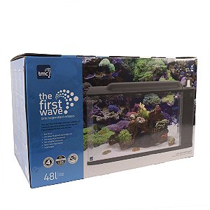 TMC AQUARIUM SET FIRST WAVE BIVOLT - 48 L - Bivolt 58,5 x 29,5 x 32,5 cm