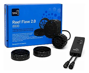 TMC BOMBA WAVE MAKER REEF FLOW 2.0 NANO 1000 - Até 1000l / h - 5 V / 5 W Bivolt Sup. Mag até 15 mm