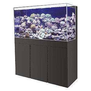 Aquário Boyu com Sump Traseiro/móvel HA-1500A 380L Preto