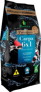 Ração Poytara Carpa Mix (6X1) 3KG (saco)
